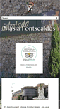 Mobile Screenshot of masiafontscaldes.com